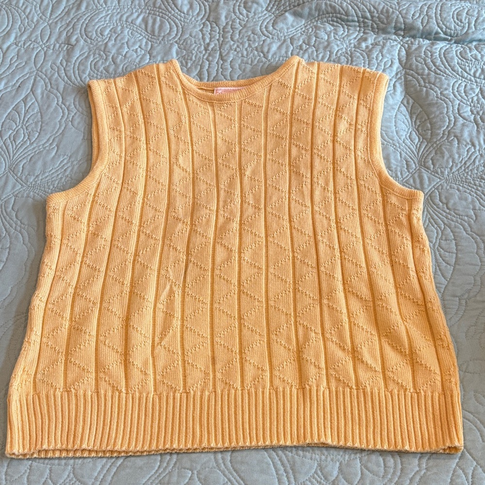 Pendleton Virgin Wool Sweater in Warm Yellow